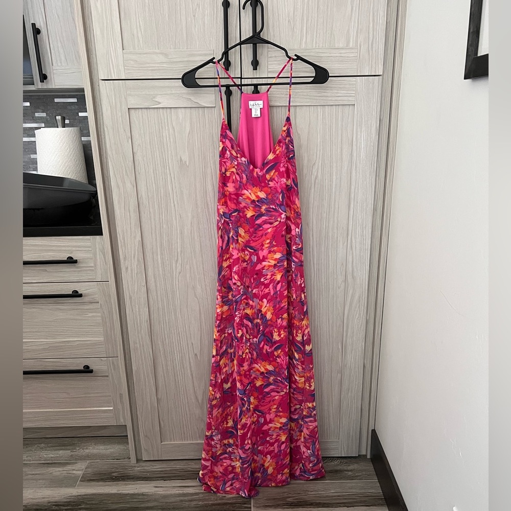 Nicole Miller Floral Maxi Dress